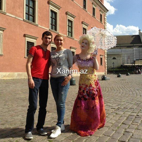 Bu da aparıcı Xoşqədəmin heç yerdə görməyiniz 19 yaşlı oğlu Zaur - FOTOLAR