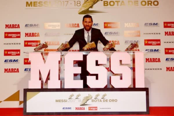 Messi “Qızıl Buts”un sahibi oldu - <font color=\"red\">beşinci dəfə</font>