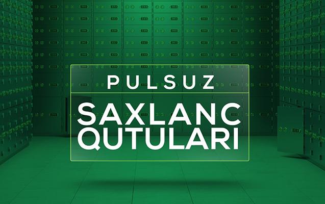 Rabitəbank ödənişsiz saxlanc seyfləri təklif edir!