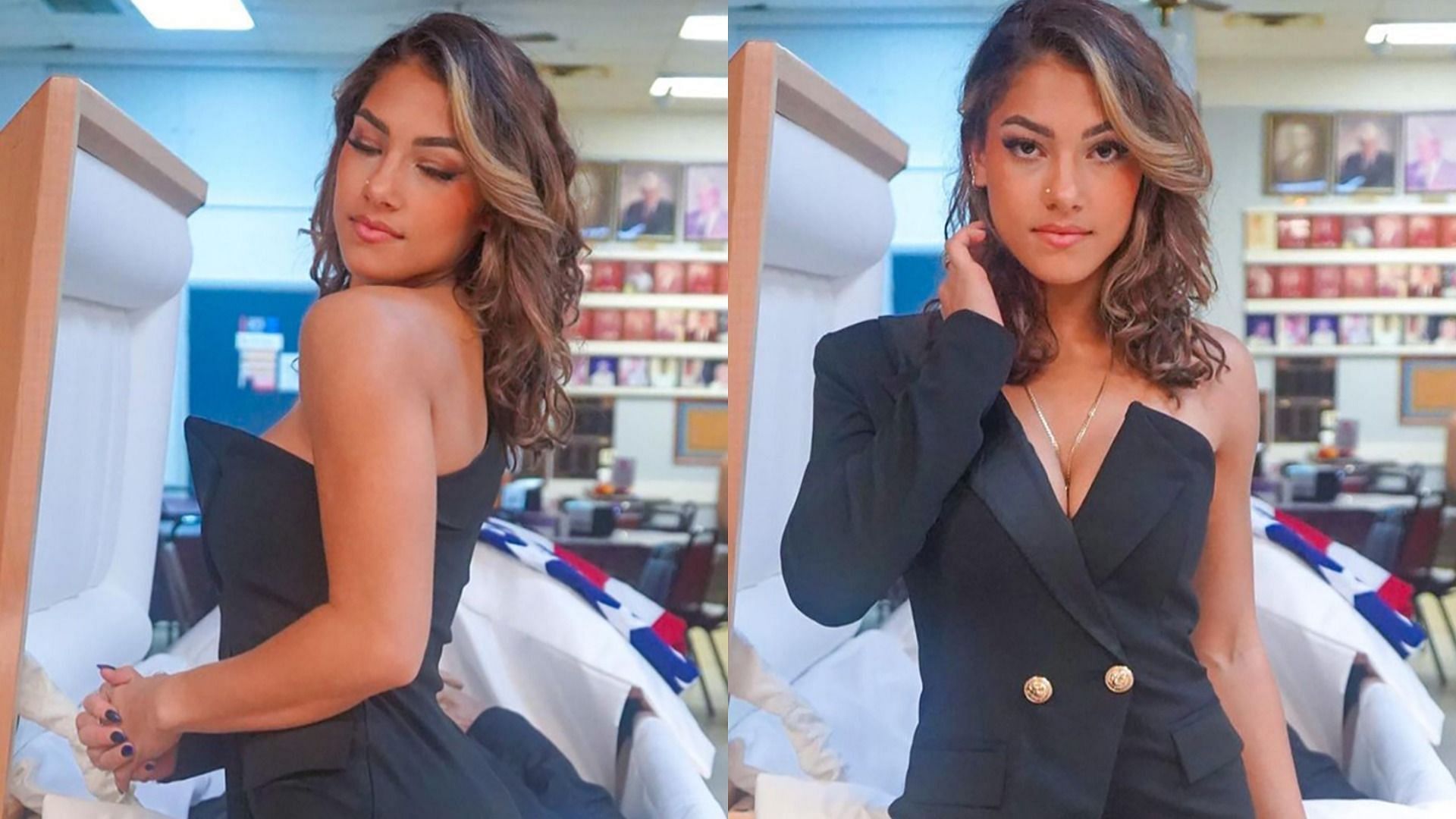 Atasının cənazəsinin yanında seksual pozalar verdi, tənqid atəşinə tutuldu - FOTOLAR