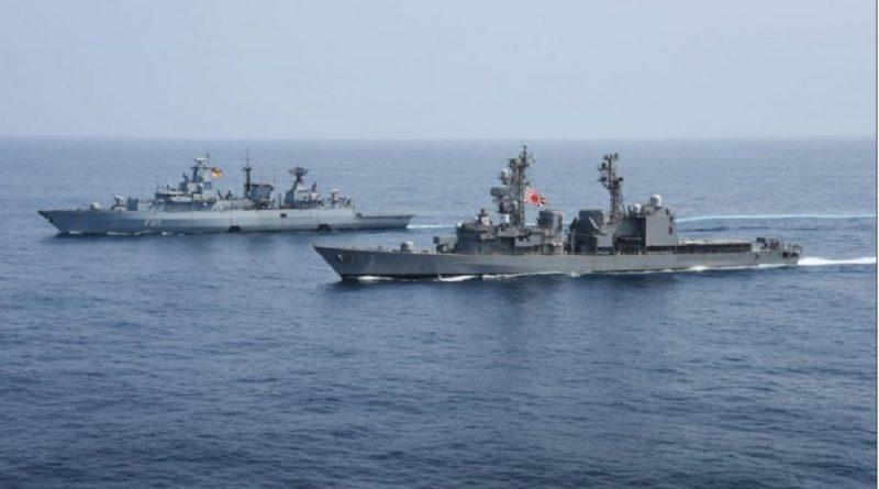 Yaponiya və Almaniya Sakit okeanda dəniz təlimləri keçirir