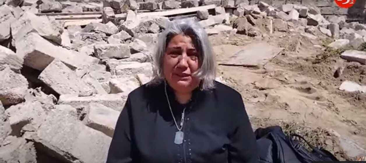 İcra başçısı şəhid anasının evini sökdürdü - <font color=\"red\">VİDEO</font>