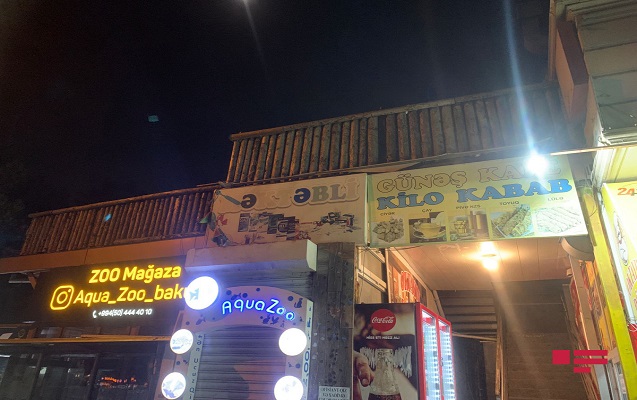 Yasamalda gənc qız özünü kafedən atdı - FOTOLAR