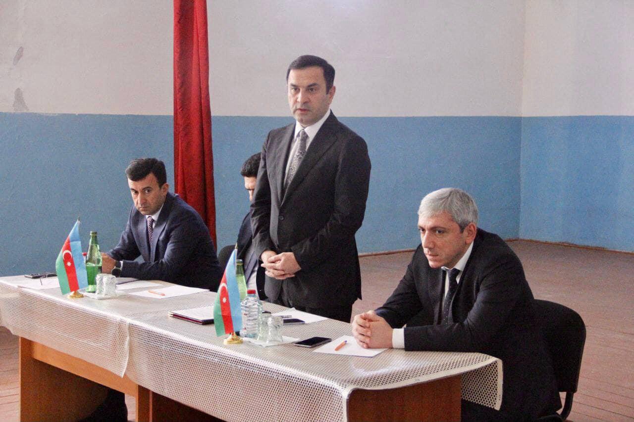 Hacıhətəmli kəndində sakinlərin müraciətləri dinlənildi - FOTOLAR