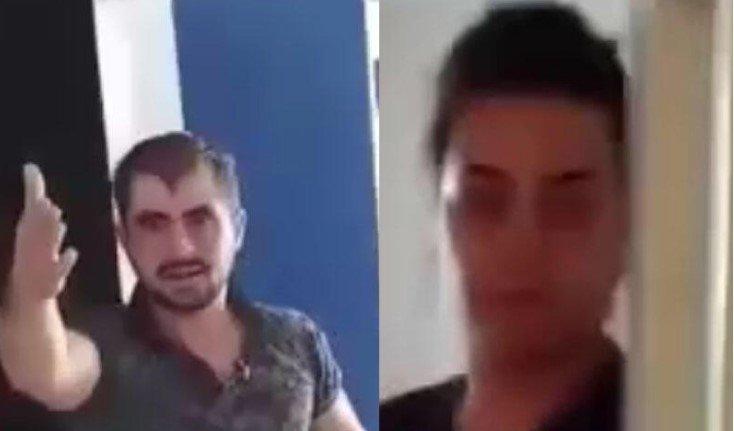 Bakıda nişanlısını evdə başqa oğlanla tutdu - Biabırçı görüntülər - VİDEO