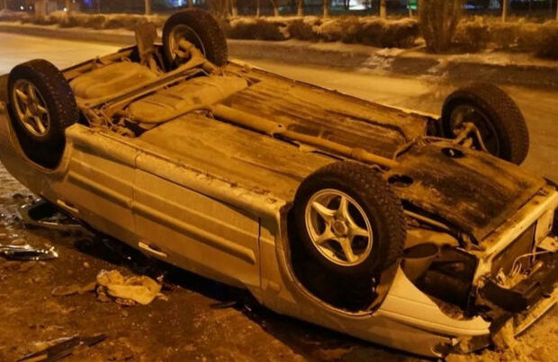 Cəlilabadda avtomobil aşdı - Xəsarət alanlar var