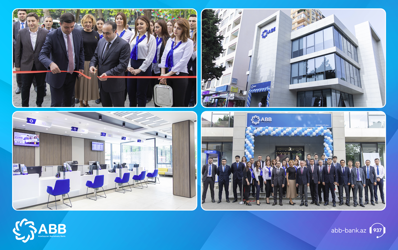 ABB-nin Əhmədli filialı fəaliyyətə<span style="color: #ff0000;"> BAŞLADI</span>