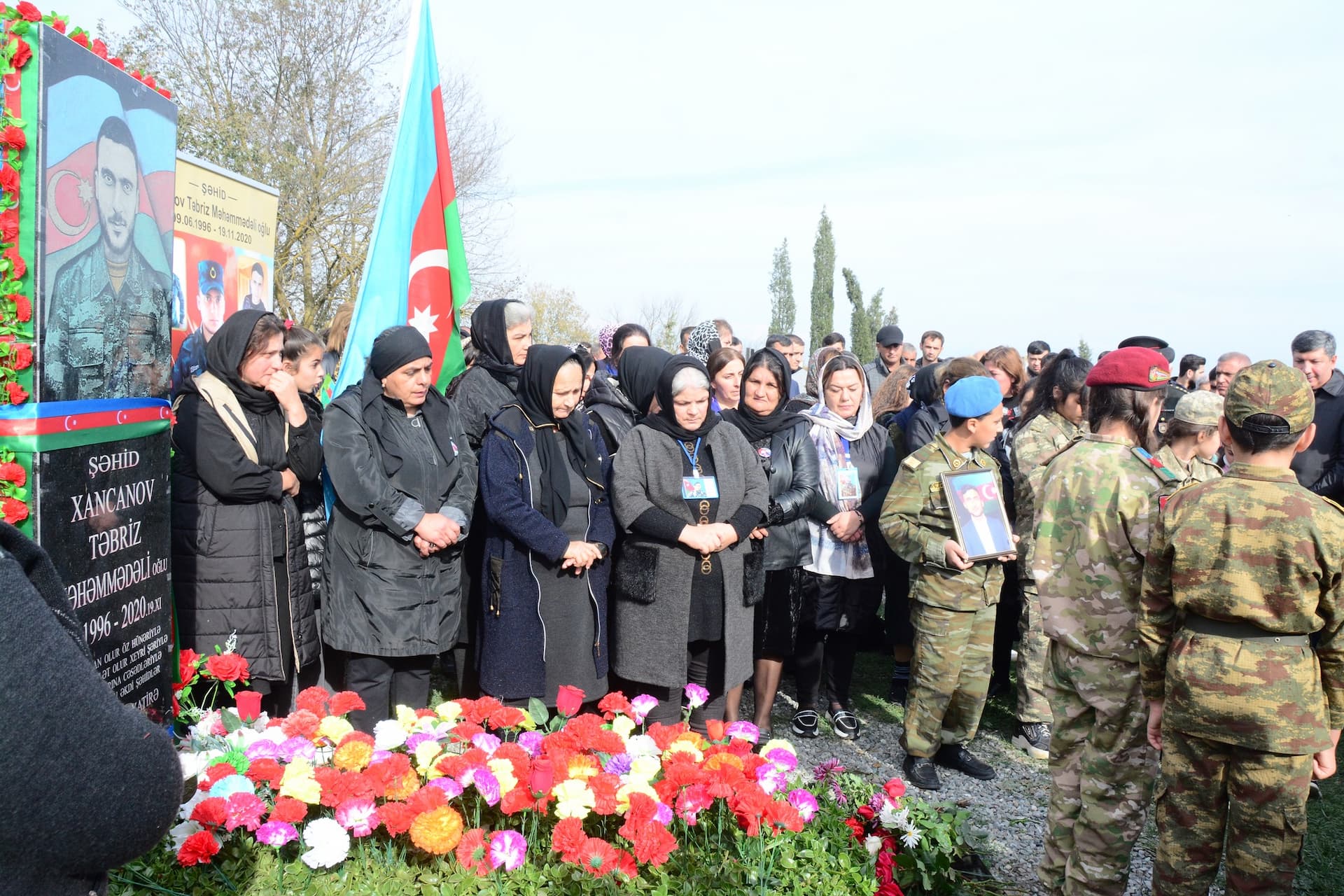 Göyçayda şəhidin üçüncü ildönümü qeyd olundu - <span style=\"color: #ff0000;\">FOTO</span>