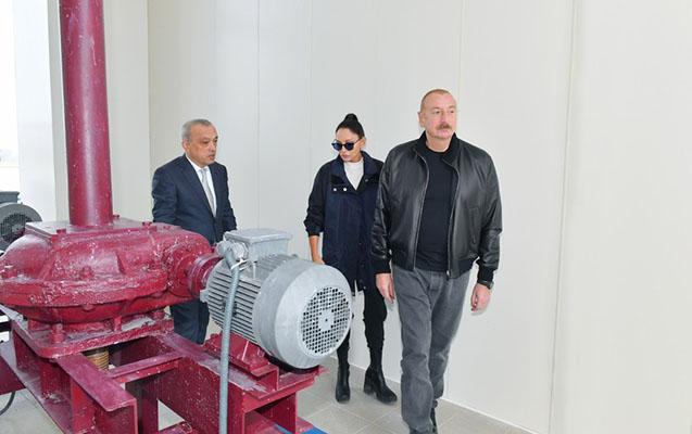 Xaçınçay su anbarı istifadəyə verildi - FOTOLAR