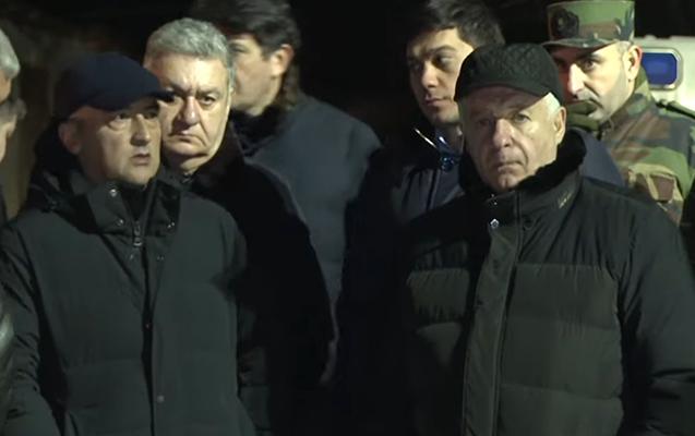 Etibar Mirzəyev yenidən hadisə yerinə getdi - VİDEO