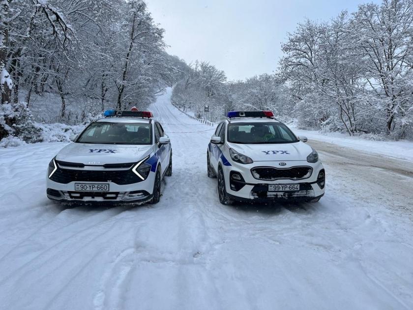 İsmayıllı-Lahıc yolu bağlandı