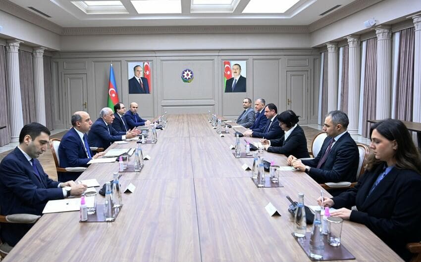 Əli Əsədov gürcü nazirlə müzakirələr apardı