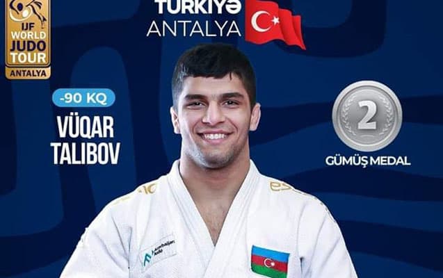 Daha bir cüdoçumuz finalda uduzdu
