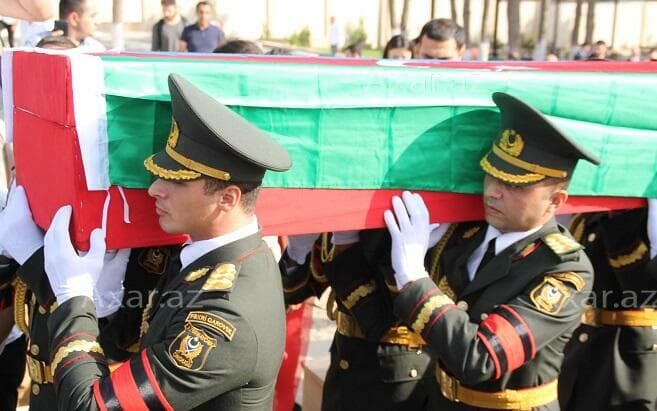 Şəhid hərbçimiz Salyanda dəfn olunacaq