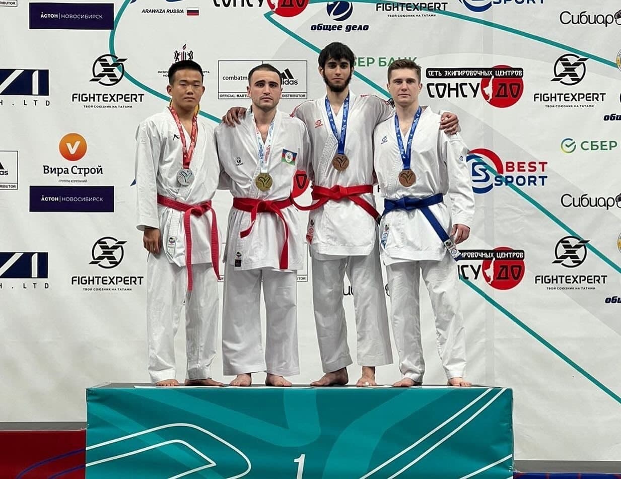 Karateçilərimiz beynəlxalq turnirdə 4 medal qazanıb -<span style=\"color: #ff0000;\">FOTO</span>