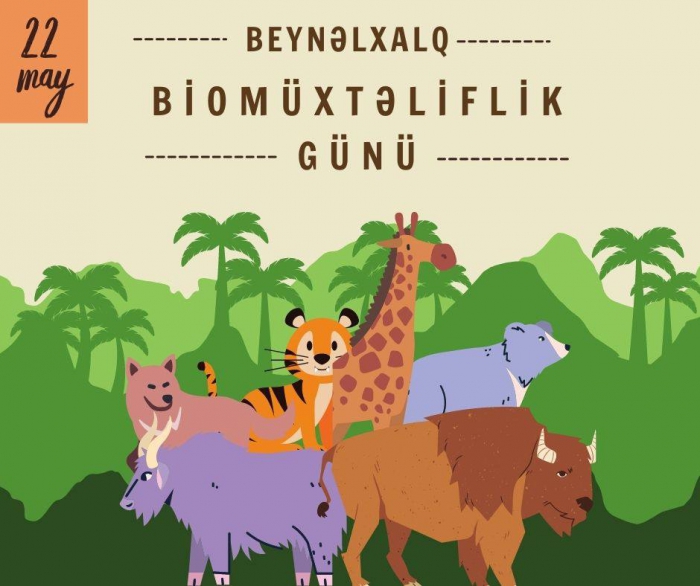 22 May - Beynəlxalq Biomüxtəliflik Günüdür