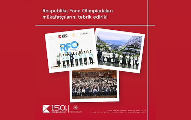 Kapital Bank Olimpiada qaliblərini <span style="color:#ff0000">mükafatlandırdı</span>