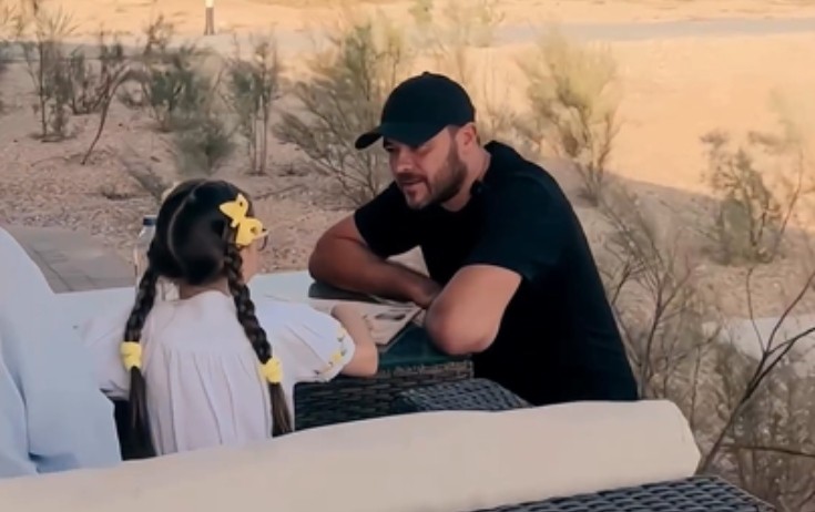 Emin qızı ilə görüntülərini paylaşdı - VİDEO