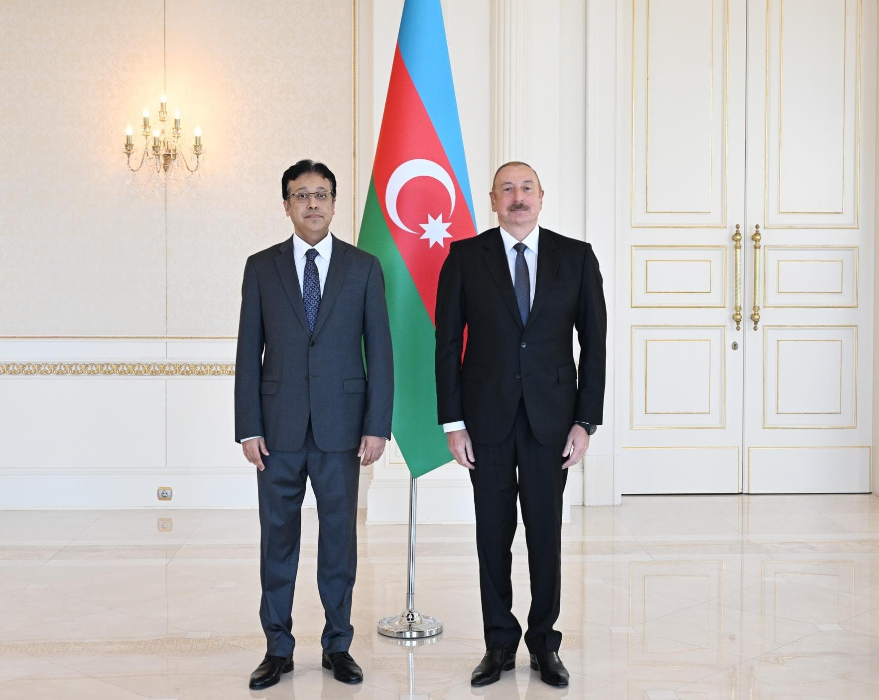 Prezident Pakistanın yeni səfirinin etimadnaməsini <span style="color:#ff0000">QƏBUL ETDİ</span>