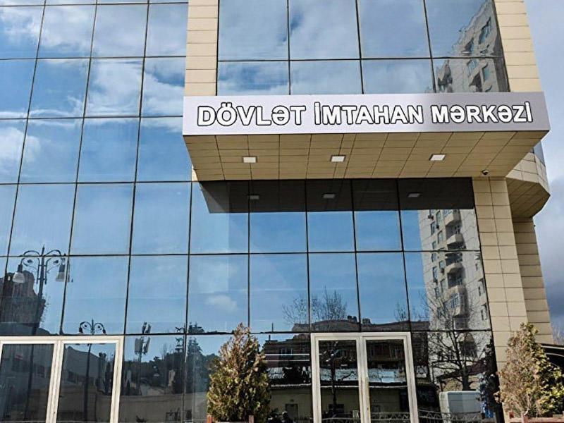 Imtahana xüsusi qurğunu görün nəyin içində keçirdi - FOTOLAR