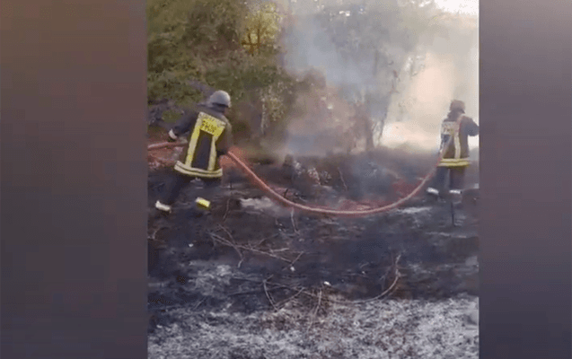 Qubadlıda yanğın oldu - VİDEO