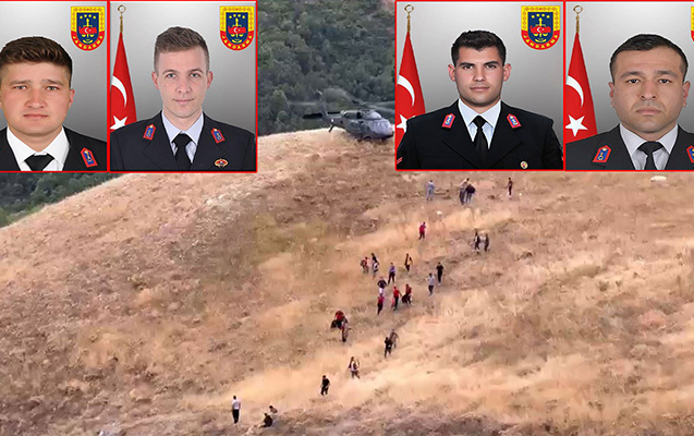 Türkiyədə hərbi maşın aşdı - 4 əsgər şəhid oldu