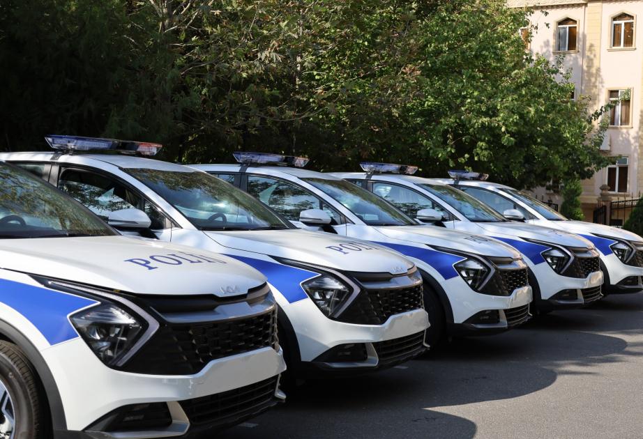 Polisə yeni maşınlar verildi