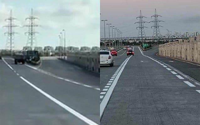 
Zığ dairəsi-Hava Limanı yolu yanlış xətlənib?

