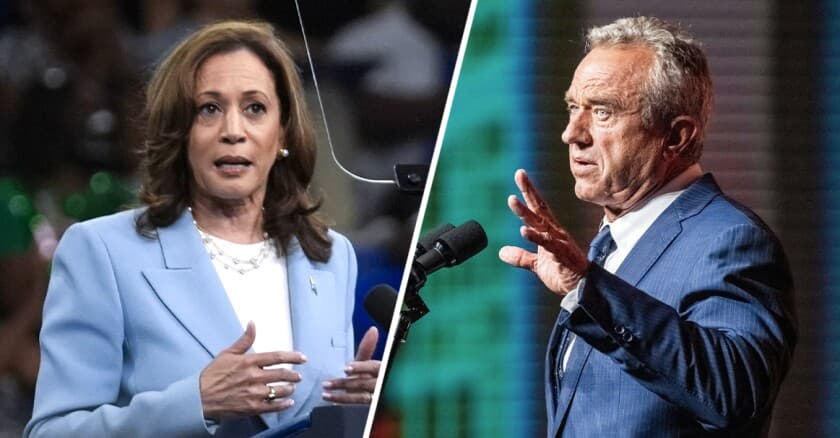 &quot;Kamala Harris seçki tariximizdəki ən uğursuz namizəddir&quot; - <span style="color:#ff0000"><b>Robert Kennedi</b></span>