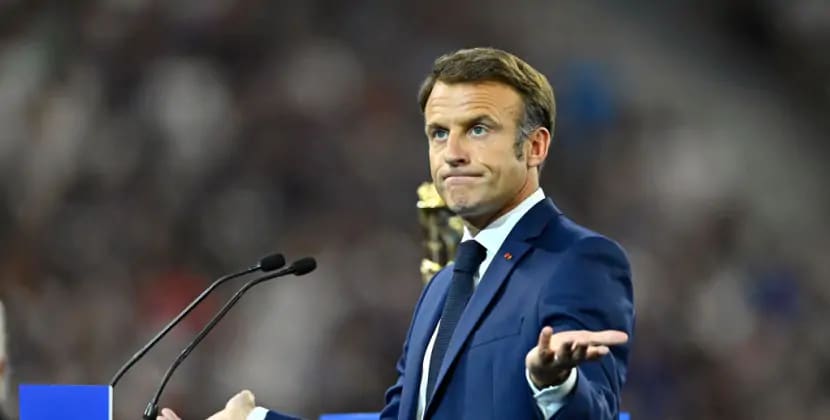 Makronun reytinq antirekordu yeniləndi