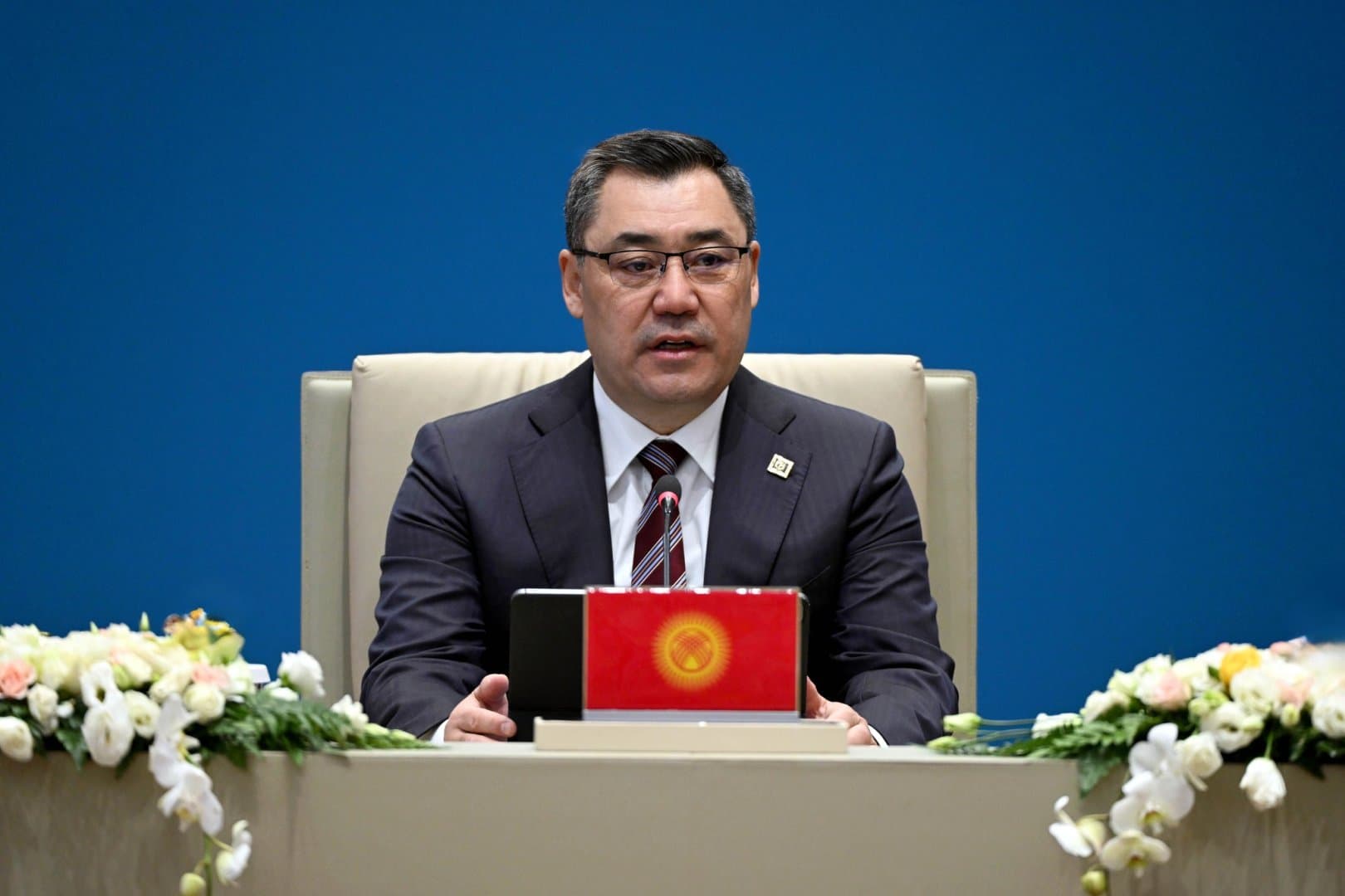 Qırğızıstan Prezidenti Sadır Japarov COP29-da <b><span style="color:#ff0000">iştirak edir - FOTO</span></b>