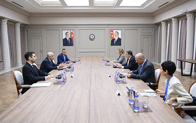 Əli Əsədov BMT İnkişaf Proqramının administratoru ilə <span style="color:#ff0000"><b>görüşdü</b></span>