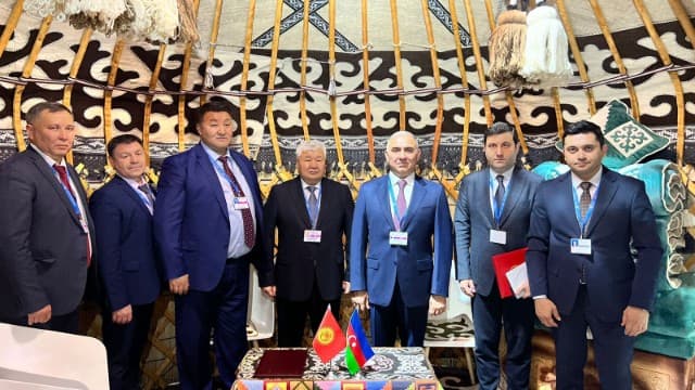 &ldquo;Azərişıq&rdquo; və &ldquo;Qırğızıstan Milli Elektrik Şəbəkəsi&rdquo; arasındamemorandum <span style="color:#ff0000"><b>imzalandı</b></span>
