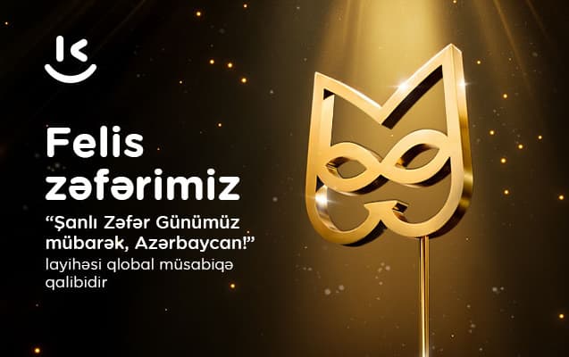 &ldquo;Kontakt&rdquo;ın Zəfər Günü videoçarxı ölkəxaricindən mükafat qazandı &ndash; <span style="color:#ff0000"><b>FOTO/VİDEO</b></span>