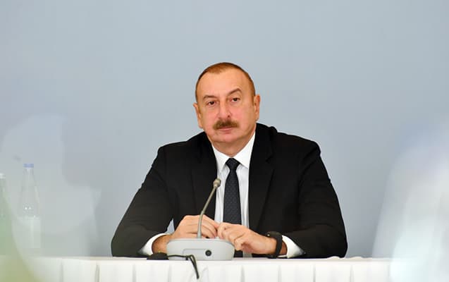 Prezidentdən konfrans iştirakçılarına <span style="color:#ff0000"><b>MÜRACİƏT</b></span>