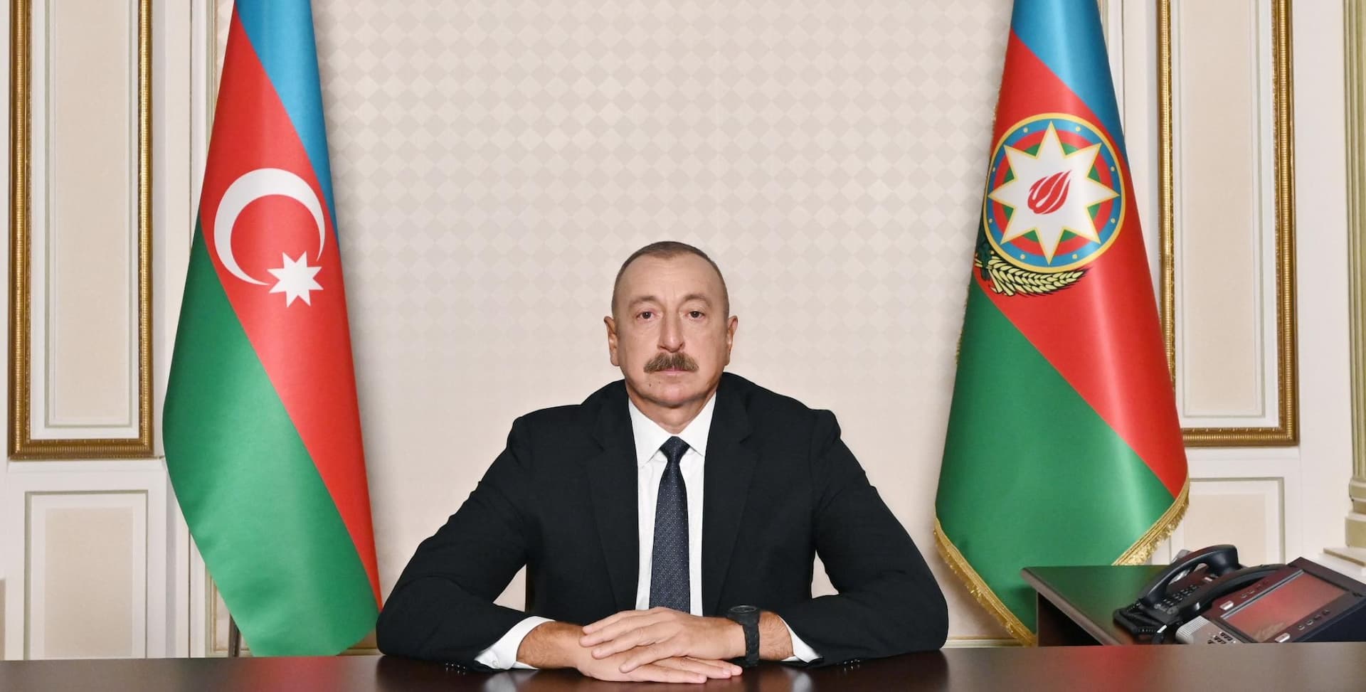 &quot;Ermənistanın sürətlə silahlanması dayanıqlı sülhün əldə olunmasını əngəlləyir&quot; - <span style="color:#ff0000"><b>Prezident</b></span>