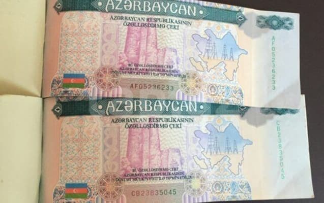 Özəlləşdirmə çekləri ilə bağlı <span style="color:#ff0000">QƏRAR VERİLDİ</span>