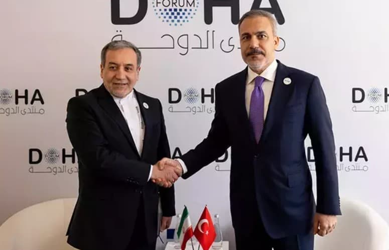 Hakan Fidan iranlı həmkarı ilə <span style="color:#ff0000"><b>GÖRÜŞDÜ</b></span>