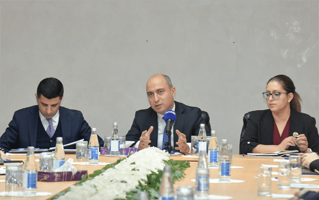 Emin Əmrullayev məktəb direktorları ilə görüşüb tapşırıqlar verdi - FOTOLAR