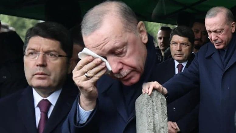 Ərdoğan göz yaşlarını saxlaya bilmədi: <span style="color:#ff0000"><b>&quot;Ürəyimiz ağrıyır&quot;</b></span>