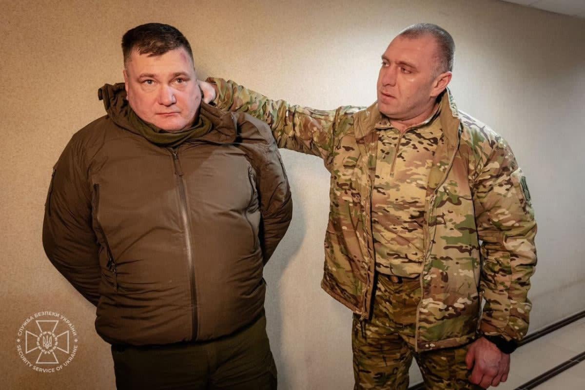 Ukrayna Antiterror Mərkəzinin Baş Qərargahının rəhbəri həbs edildi