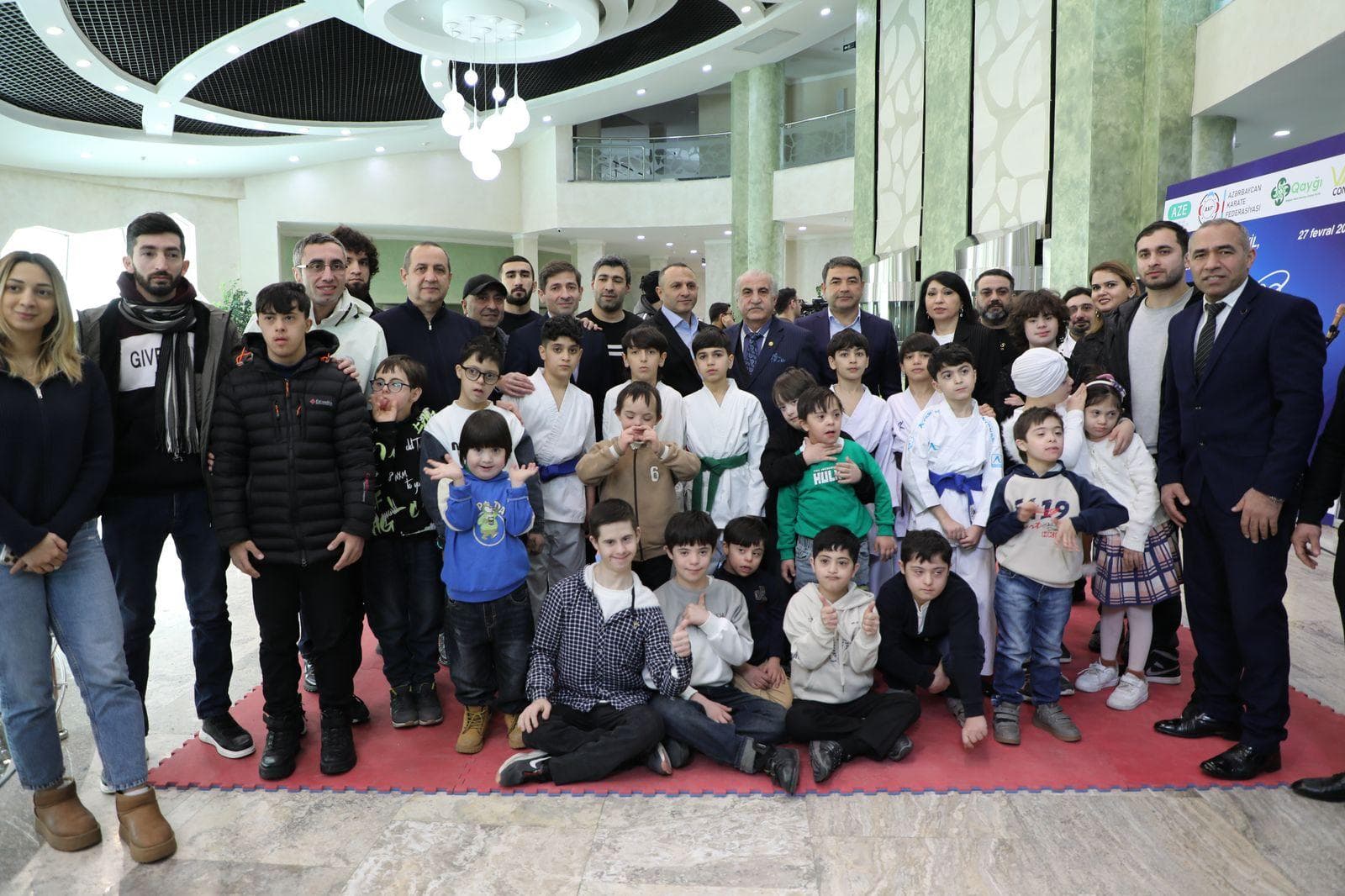 Azərbaycan Karate Federasiyasının təşkilatçılığı ilə &ldquo;Daun xəstəlik deyil, fərqlilikdir&rdquo; adlı tədbir keçirilib