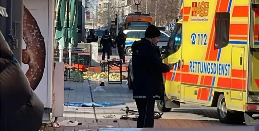 
<span style="color:#ff0000">Almaniyada terror aktı:</span> Sürücü avtomobili insanların üstünə sürüb - <span style="color:#ff0000">VİDEO</span>