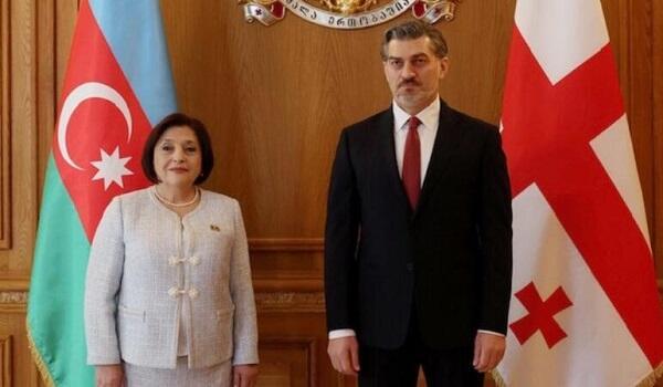 Kavelaşvili Sahibə Qafarova ilə görüşdü