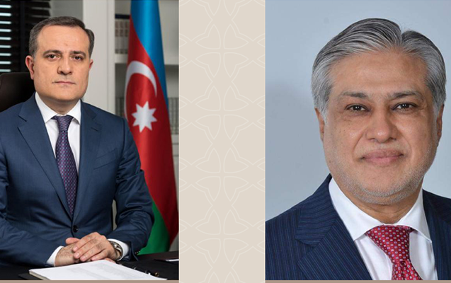 Ceyhun Bayramov pakistanlı həmkarı ilə <span style="color:#ff0000">danışıb</span>