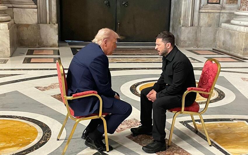 Zelenski Trampa təşəkkür etdi