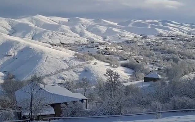 FAKTİKİ HAVA:<span style="color:#ff0000"> Bu ərazilərə qar yağdı</span>