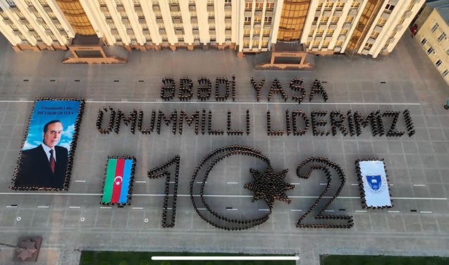 Polis Akademiyasının kursantlarından fləşmob – VİDEO