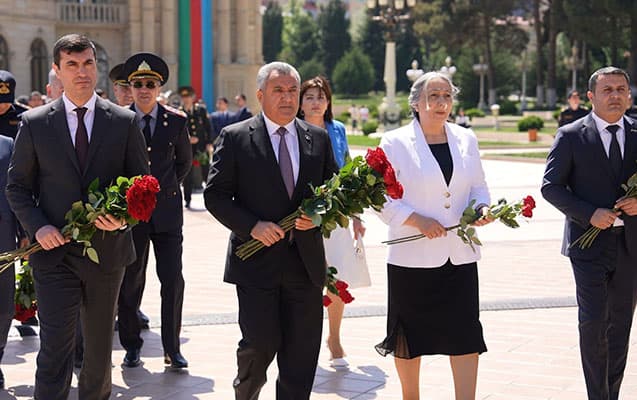
Abşeronda Heydər Əliyevlə bağlı silsilə tədbirlər keçirildi- <span style="color:#ff0000">FOTOLAR</span>