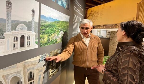 Zəngilan məscidi Venesiya Biennalesində təqdim olundu - FOTO